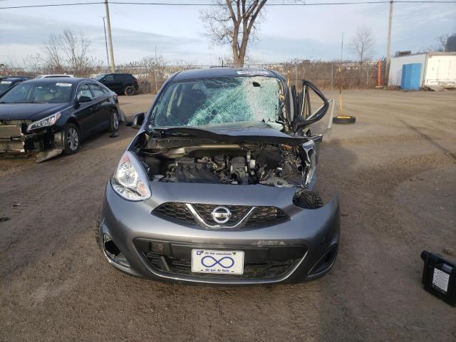 3N1CK3CP5KL237254 - 2019 NISSAN MICRA GRAY photo 10