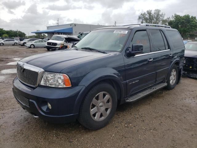 5LMFU27R84LJ39899 - 2004 LINCOLN NAVIGATOR BLUE photo 1
