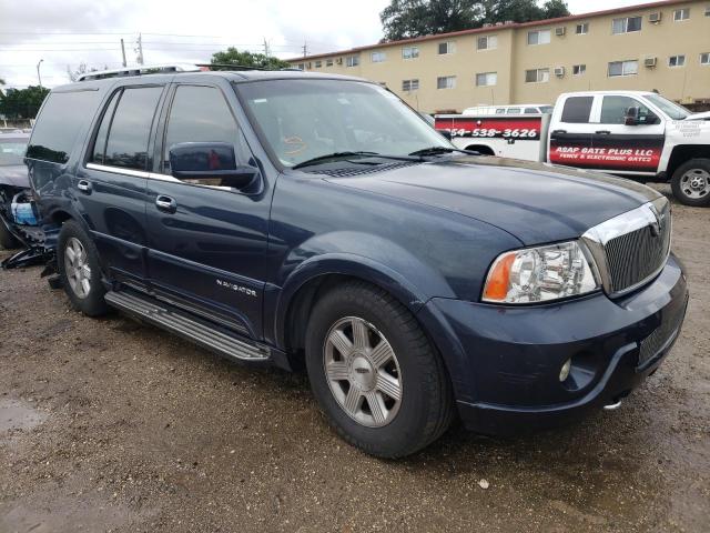 5LMFU27R84LJ39899 - 2004 LINCOLN NAVIGATOR BLUE photo 4
