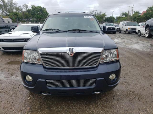 5LMFU27R84LJ39899 - 2004 LINCOLN NAVIGATOR BLUE photo 5