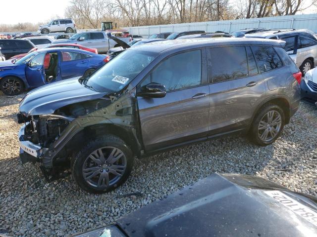 5FNYF8H59KB018582 - 2019 HONDA PASSPORT E 蓝色 照片 1