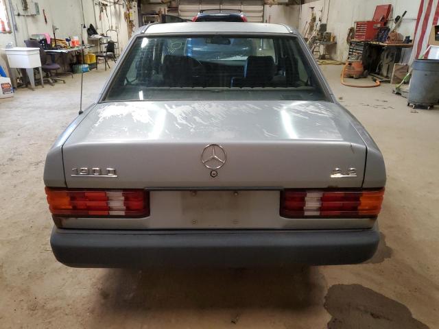 WDBDB22A2EA047558 - 1984 MERCEDES-BENZ 190 D 2.2 SILVER photo 6