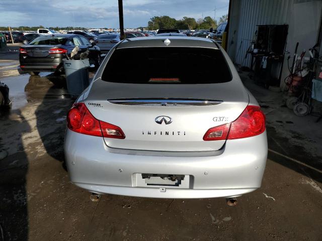 JN1CV6AR8DM355949 - 2013 INFINITI G37 SILVER photo 6