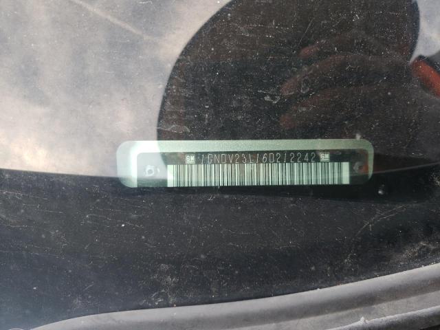 1GNDV23L16D212242 - 2006 CHEVROLET UPLANDER L Gümüş foto 13