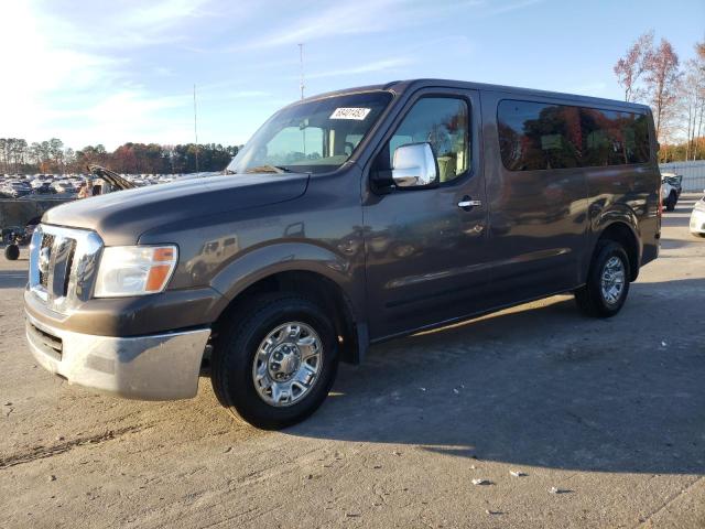 5BZBF0AAXFN852673 - 2015 NISSAN NV 3500 S BROWN photo 1