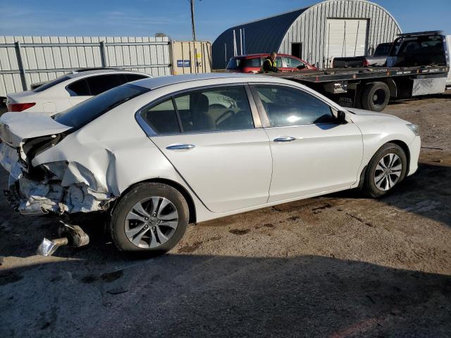 1HGCR2F3XDA262271 - 2013 HONDA ACCORD LX WHITE photo 3