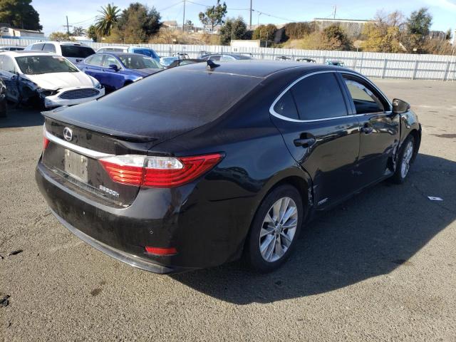 JTHBW1GG1D2014045 - 2013 LEXUS ES 300H BLACK photo 3