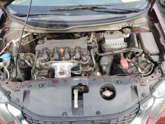 2HGFB2F93FH539319 - 2015 HONDA CIVIC EXL 栗色 照片 11