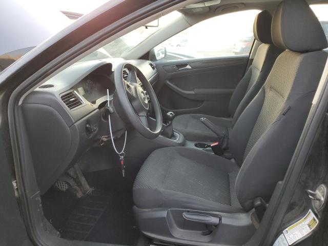 3VW1K7AJ2CM343969 - 2012 VOLKSWAGEN JETTA BASE 黑色 照片 7