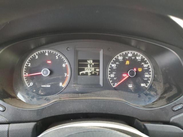 3VW1K7AJ2CM343969 - 2012 VOLKSWAGEN JETTA BASE 黑色 照片 9