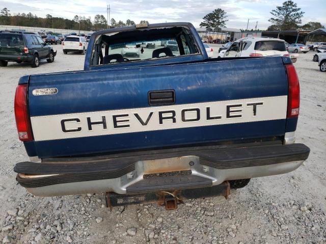 2GCEK19K9P1235392 - 1993 CHEVROLET GMT-400 K1 BLUE photo 6