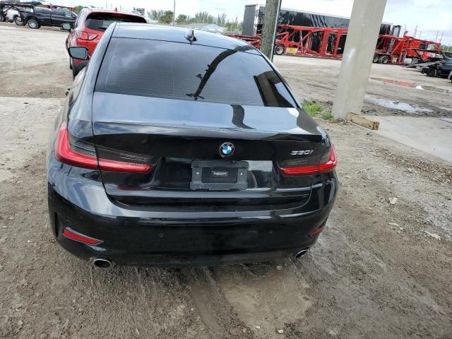 WBA5R1C53KAK11728 - 2019 BMW 330I BLACK photo 6