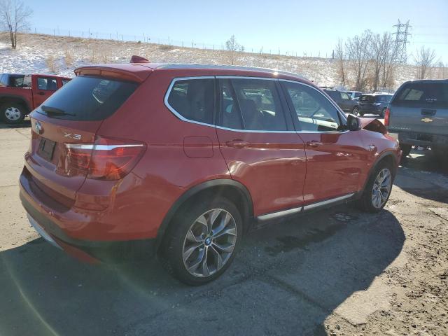 5UXWX9C54G0D74754 - 2016 BMW X3 XDRIVE2 RED photo 3