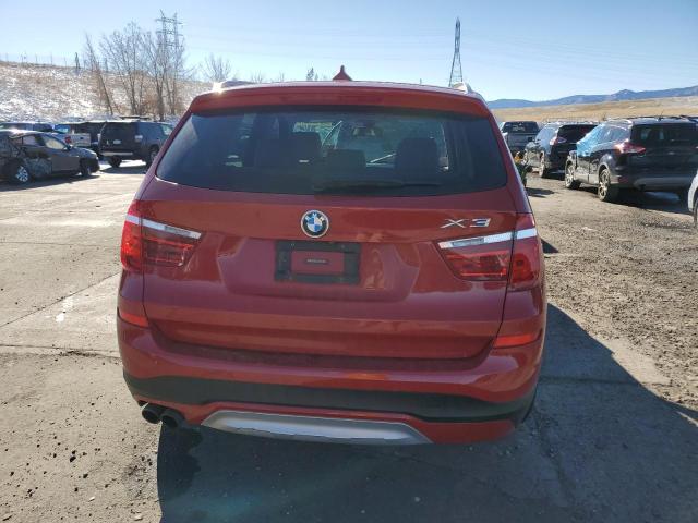 5UXWX9C54G0D74754 - 2016 BMW X3 XDRIVE2 RED photo 6