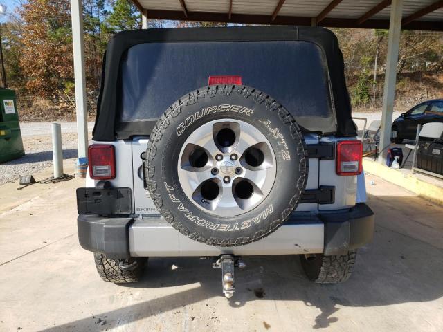 1C4AJWBGXGL120329 - 2016 JEEP WRANGLER S SILVER photo 6