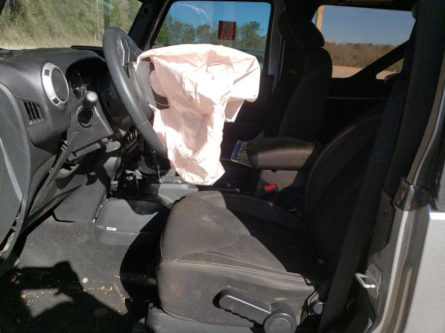 1C4AJWBGXGL120329 - 2016 JEEP WRANGLER S SILVER photo 7