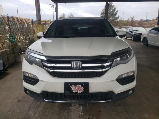 5FNYF6H00HB036258 - 2017 HONDA PILOT ELIT WHITE photo 5