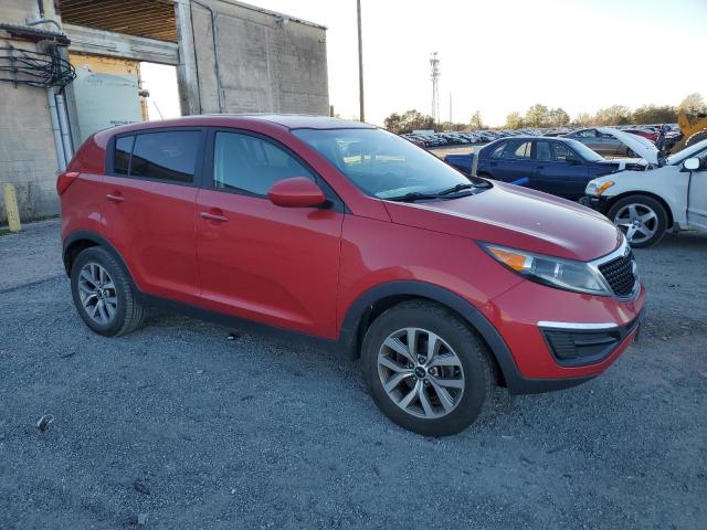 KNDPB3AC0E7562627 - 2014 KIA SPORTAGE B RED photo 4