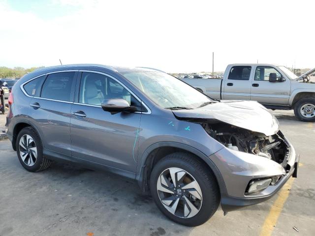 5J6RM3H9XGL021196 - 2016 HONDA CR-V TOURI GRAY photo 4