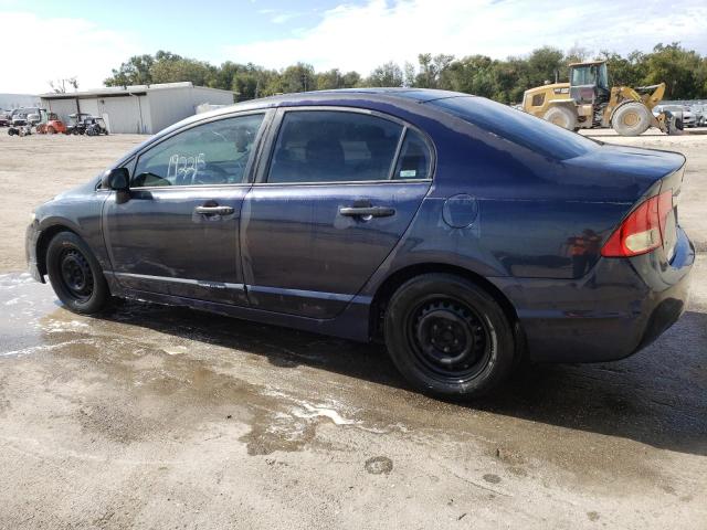 2HGFA16339H513851 - 2009 HONDA CIVIC VP BLUE photo 2