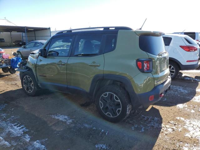 ZACCJBCT8FPC08853 - 2015 JEEP RENEGADE T GREEN photo 2