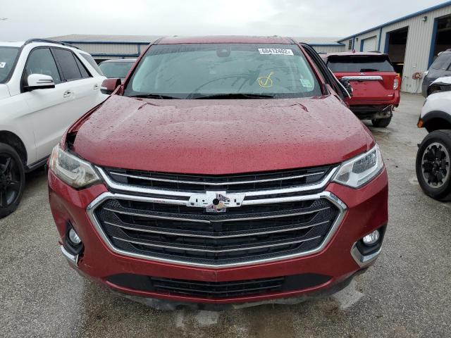 1GNERKKW5JJ155381 - 2018 CHEVROLET TRAVERSE P RED photo 5