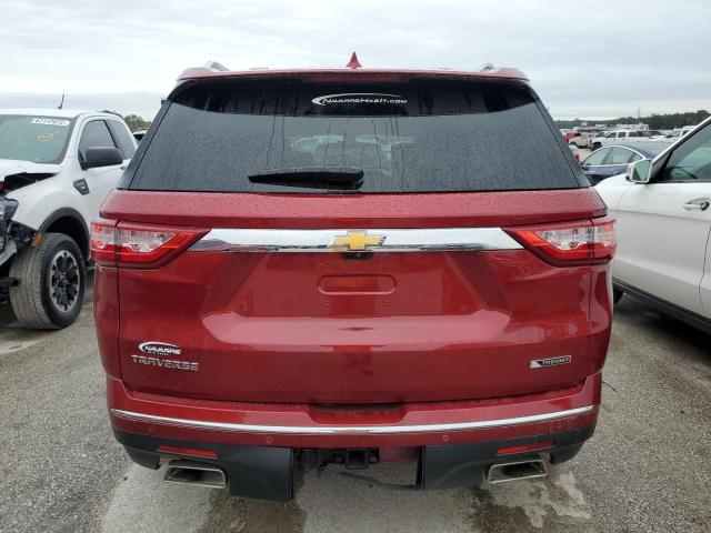 1GNERKKW5JJ155381 - 2018 CHEVROLET TRAVERSE P RED photo 6