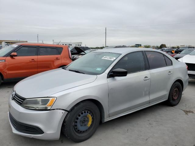 3VW2K7AJ3BM327704 - 2011 VOLKSWAGEN JETTA BASE فضي صورة 1