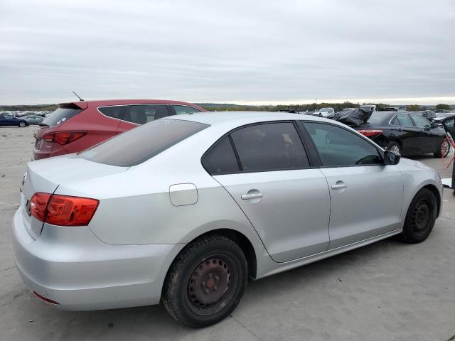 3VW2K7AJ3BM327704 - 2011 VOLKSWAGEN JETTA BASE فضي صورة 3