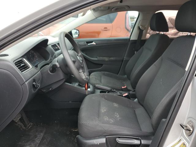 3VW2K7AJ3BM327704 - 2011 VOLKSWAGEN JETTA BASE فضي صورة 7