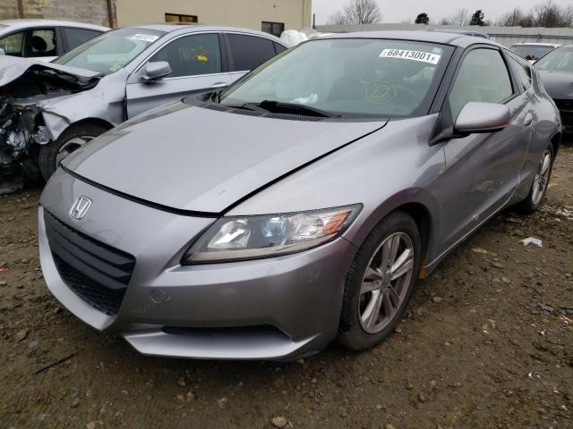 JHMZF1D47CS005308 - 2012 HONDA CR-Z SILVER photo 2