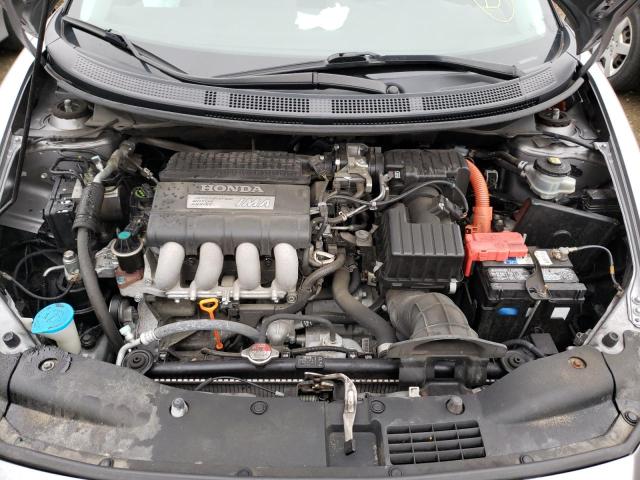 JHMZF1D47CS005308 - 2012 HONDA CR-Z SILVER photo 7