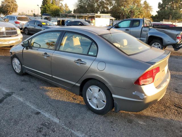 JHMFA36206S027129 - 2006 HONDA CIVIC HYBR GRAY photo 2