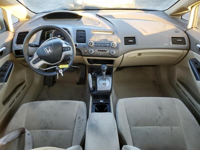 JHMFA36206S027129 - 2006 HONDA CIVIC HYBR GRAY photo 8