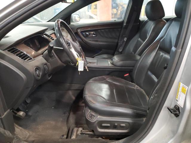 1FAHP2F88DG106657 - 2013 FORD TAURUS LIM SILVER photo 7