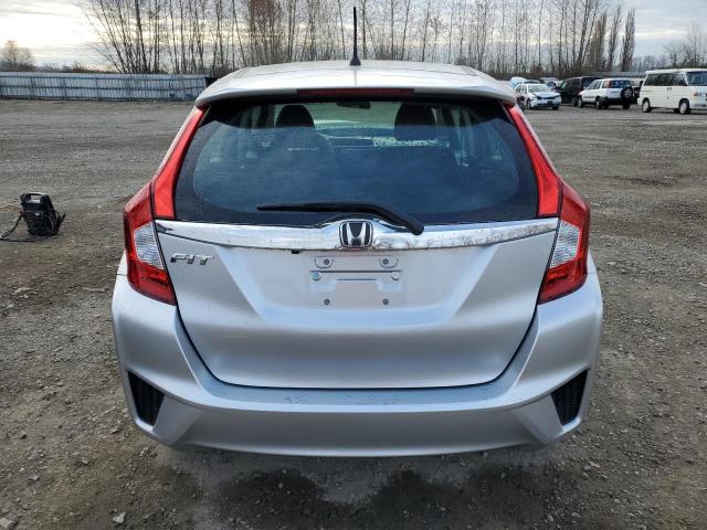 3HGGK5H80FM702844 - 2015 HONDA FIT EX SILVER photo 6