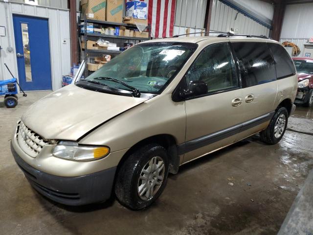 1P4GP45GXYB606148 - 2000 PLYMOUTH VOYAGER TAN photo 1