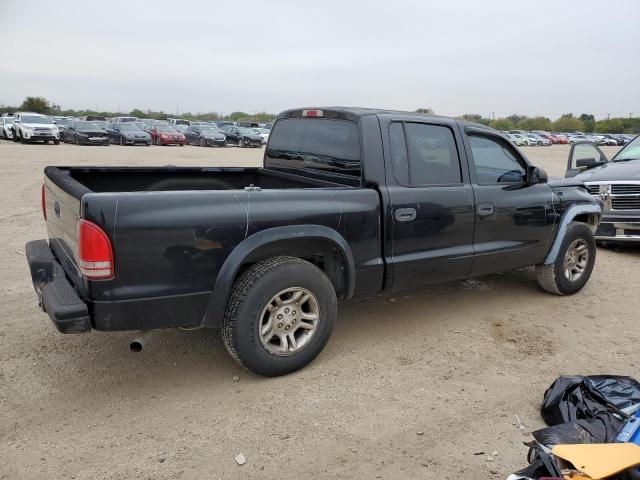 1D7HL38K14S639375 - 2004 DODGE DAKOTA QUA BLACK photo 3