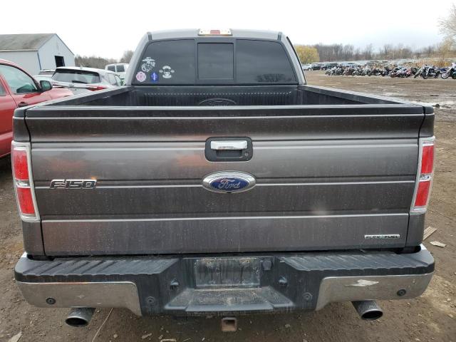 1FTFX1EF0DFD98645 - 2013 FORD F150 4WD GRAY photo 6