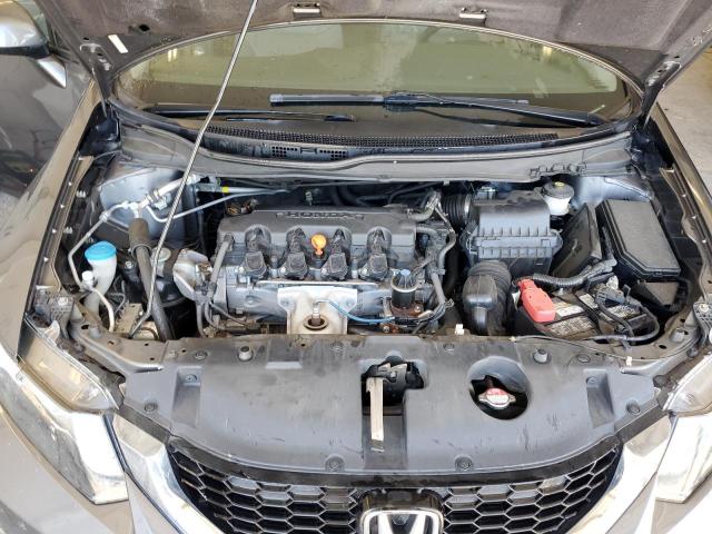 19XFB2F98DE077427 - 2013 HONDA CIVIC EXL رمادي صورة 11