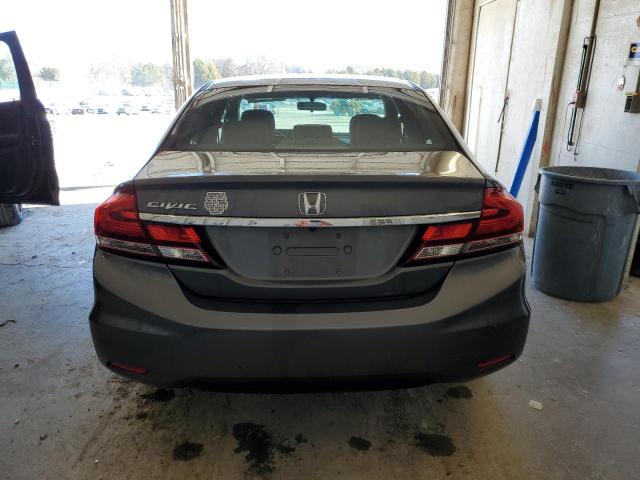 19XFB2F98DE077427 - 2013 HONDA CIVIC EXL رمادي صورة 6