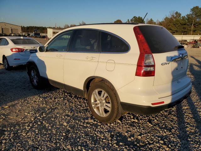 JHLRE3H70BC012987 - 2011 HONDA CR-V EXL WHITE photo 2