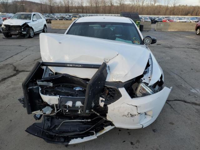 1FAHP2MK0FG154378 - 2015 FORD TAURUS POL WHITE photo 5