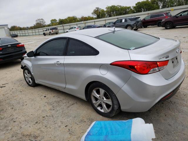 KMHDH6AE9DU009684 - 2013 HYUNDAI ELANTRA CO SILVER photo 2