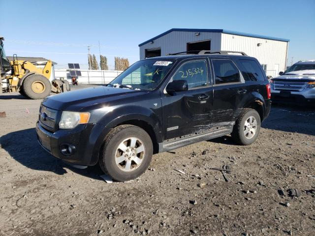 1FMCU94188KA73475 - 2008 FORD ESCAPE 4D BLACK photo 1