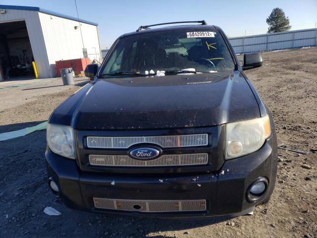 1FMCU94188KA73475 - 2008 FORD ESCAPE 4D BLACK photo 5