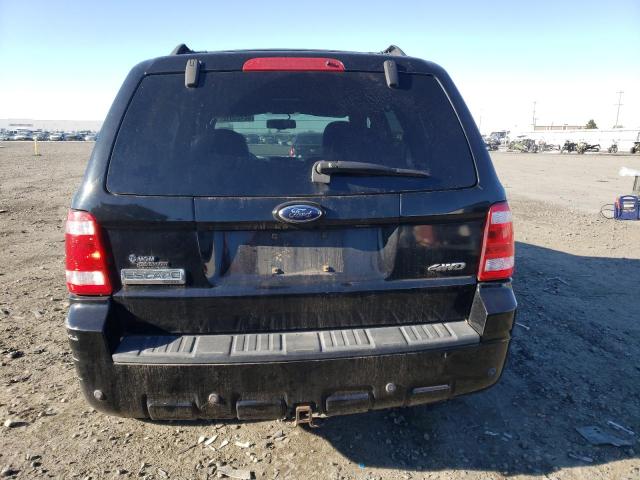 1FMCU94188KA73475 - 2008 FORD ESCAPE 4D BLACK photo 6