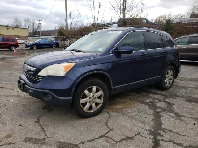 JHLRE48747C104410 - 2007 HONDA CR-V BLUE photo 1