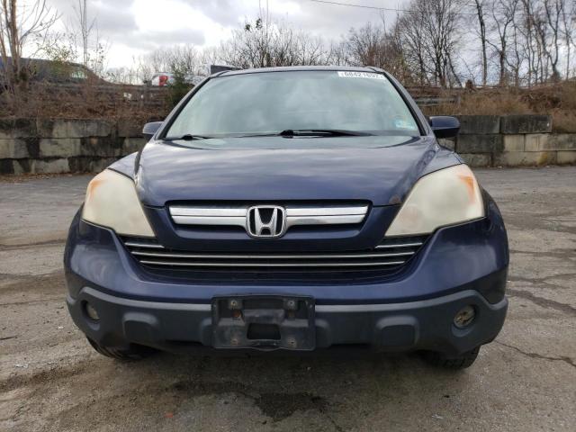 JHLRE48747C104410 - 2007 HONDA CR-V BLUE photo 5