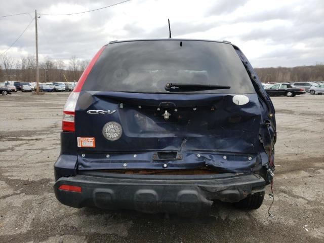 JHLRE48747C104410 - 2007 HONDA CR-V BLUE photo 6